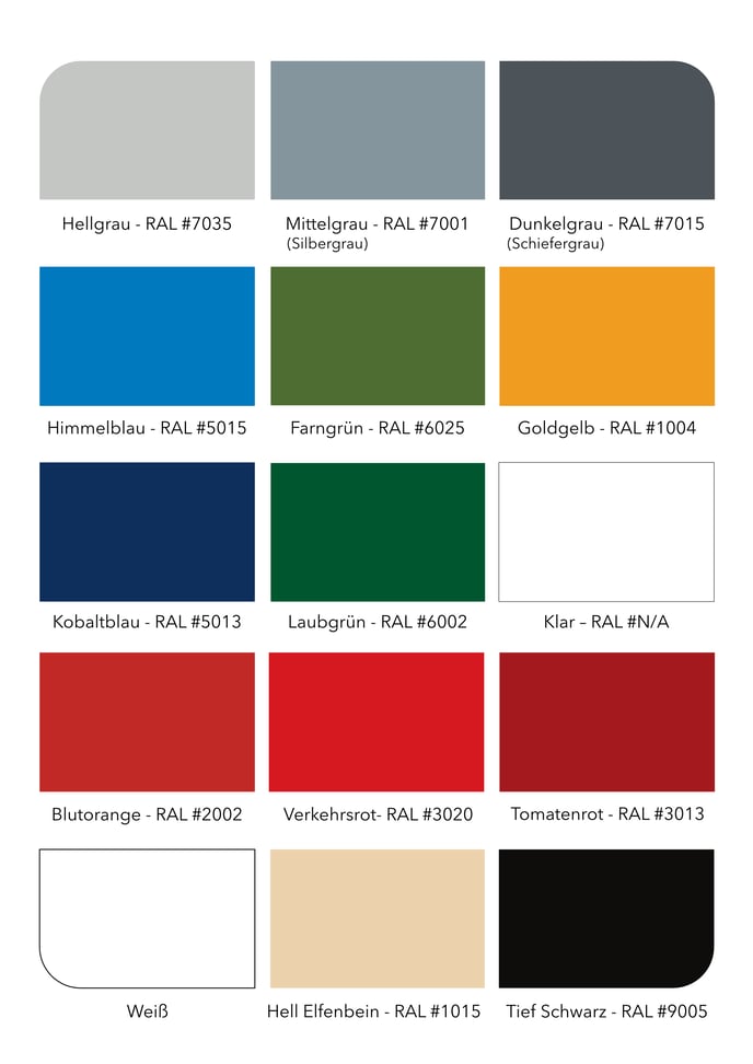 HS Standard Colours (DE)